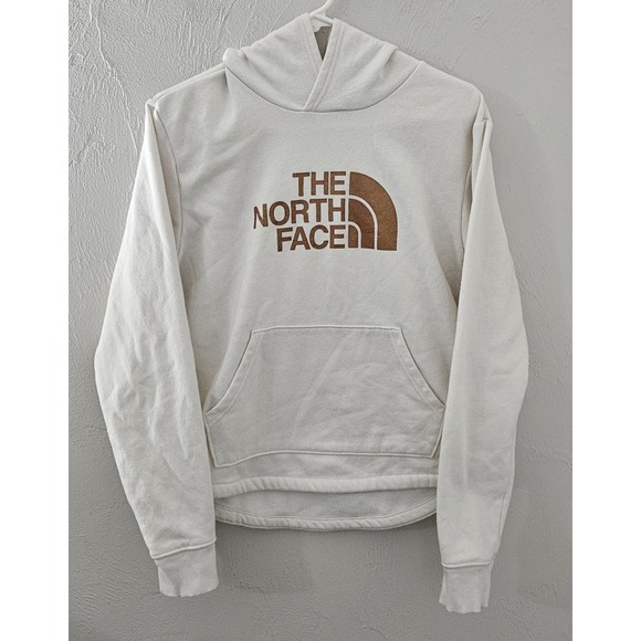 The North Face Girls' Camp Fleece Pullover Hoodie Gardenia White Teen XXL 18/20‎ - Picture 1 of 3